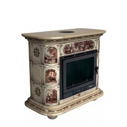 Каминная облицовка КимрПечь Прованс пристенная Звери